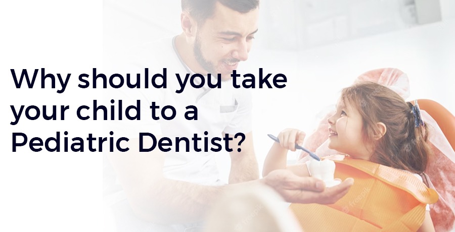 CHILD TO A PEDIATRIC DENTIST