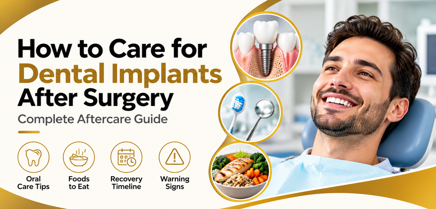 How to Care for Dental Implants After Surgery